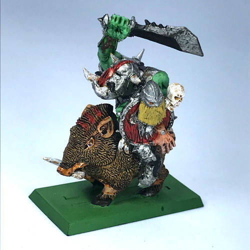Orc warboss boar orcs - orc,