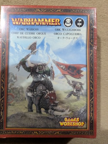 Warhammer fantasy orc warboss - fantasy,