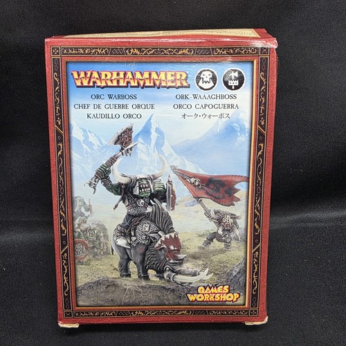 Warhammer fantasy orc warboss - warhammer,